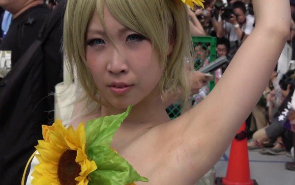 Cosplay armpits